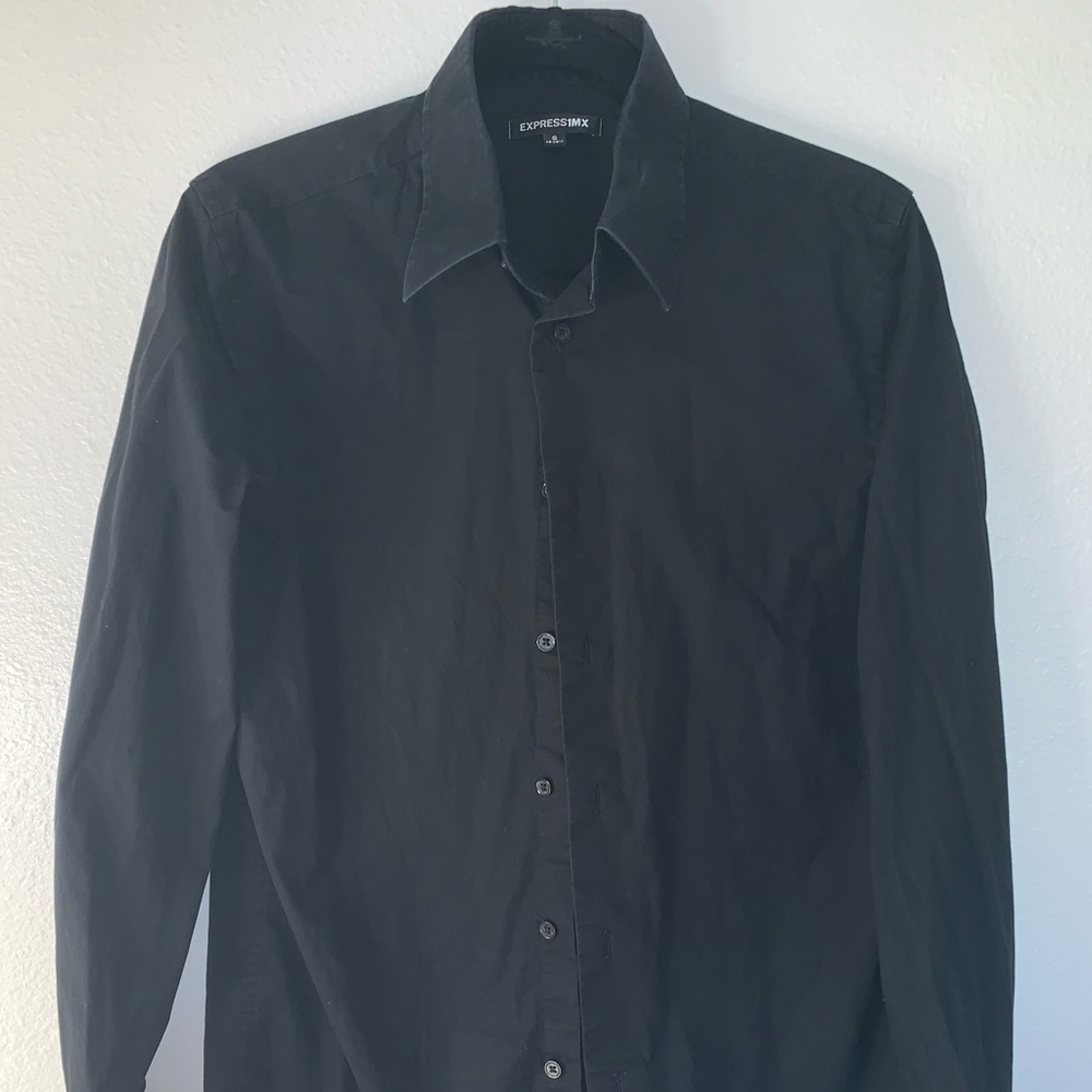 Express S Long Sleeve Button Down